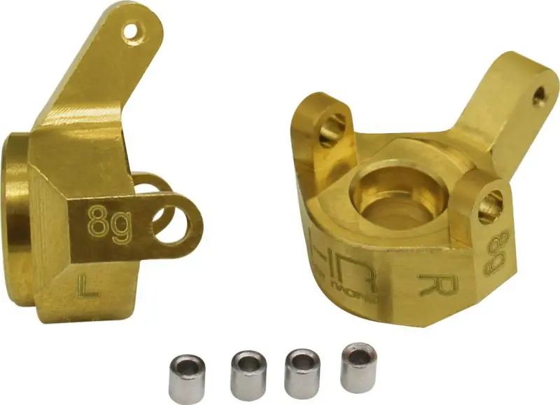Hot Racing - Brass Front Steering Knuckle, For Axial Scx24 1
