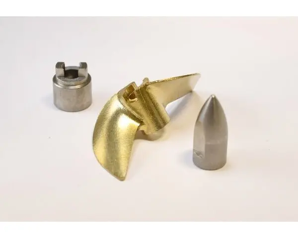 Hot Racing - Brass Propeller Set W/ Bullet Nut & Drive Dog-Traxxas M41 & Sparta 1