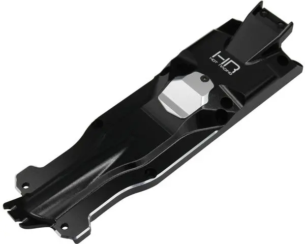 Hot Racing - Cnc 3D Aluminum Center Skid Plate, For Traxxas E-Revo 2.0 1