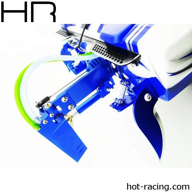 Hot Racing - Dual Pickup Rudder For Traxxas Spartan 1