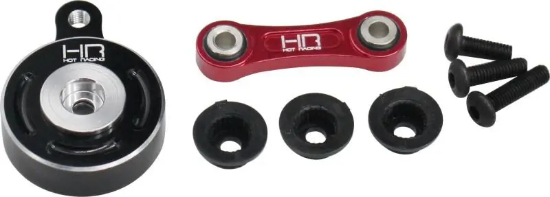 Hot Racing - Fixed Link Steering Servo Saver, For Arrma 1/10 4X4 1