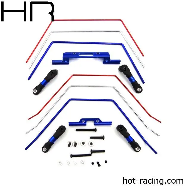 Hot Racing - Front & Rear Wide Sway Bar For Traxxas Slash 2Wd 1