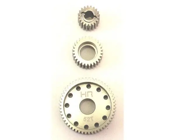 Hot Racing - Hard Anodized Aluminum Center Gear Set, Axial Ax10 1