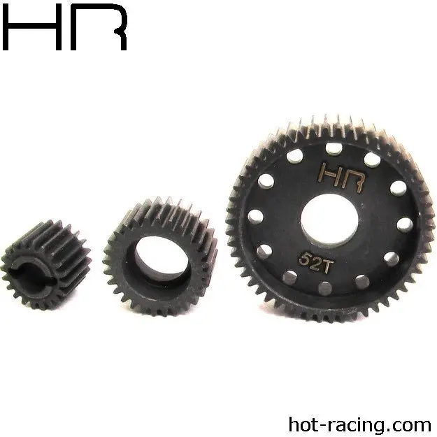 Hot Racing - Hardened Steel Gear Set For Axial Ax10 1