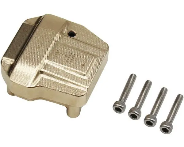 Hot Racing - Heavy Brass Differential Cover, For Axial Scx Iii 1