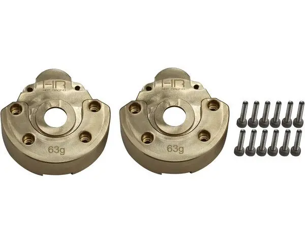 Hot Racing - Heavy Brass Outer Portal Drive Housing, For Redcat Gen 8 1
