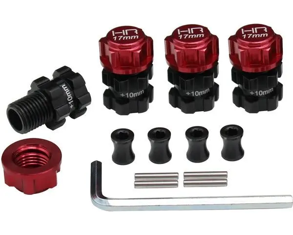 Hot Racing - Heavy Duty 10Mm Offset 17Mm Hubs, For Arrma 1/10 4X4 1
