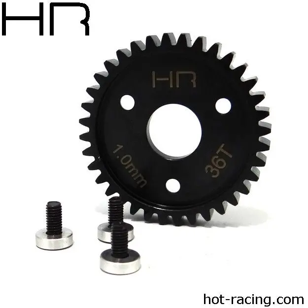 Hot Racing - Heavy Duty Steel Spur Gear 36 Tooth, 1.0M 1