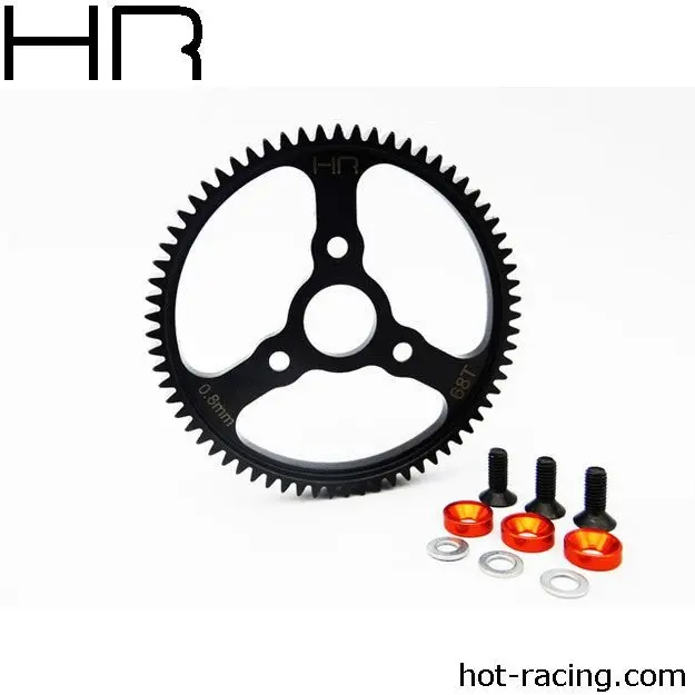 Hot Racing - Heavy Duty Steel Spur Gear, 68 Tooth 32 Pitch,  0.8M 1