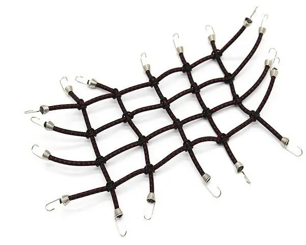 Hot Racing - Rc 1/10 Scale Cargo Net, Black And Red 1