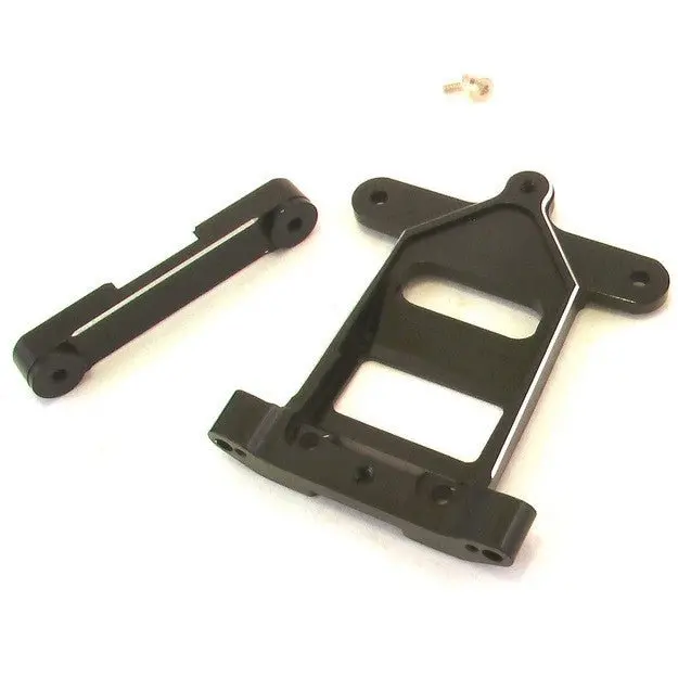 Hot Racing - Rear Chassis Plate & Arm Mount For B44 Models, Aluminum 1