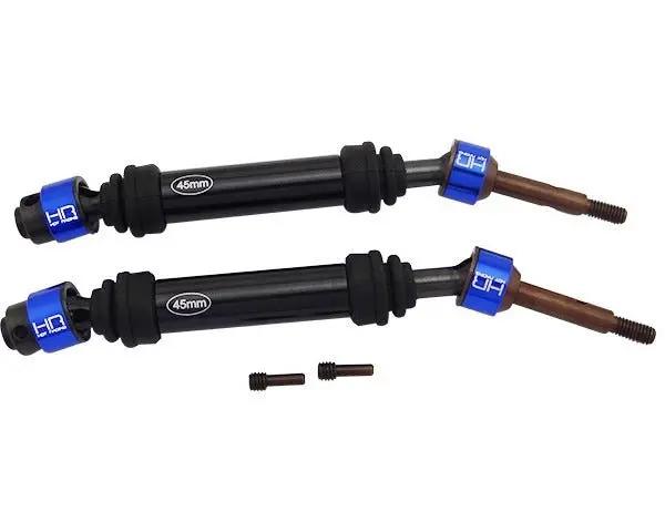 Hot Racing - Rear Light Weight Metal Cv Splined Axles, For Traxxas Slash/Stampede 4X4 1
