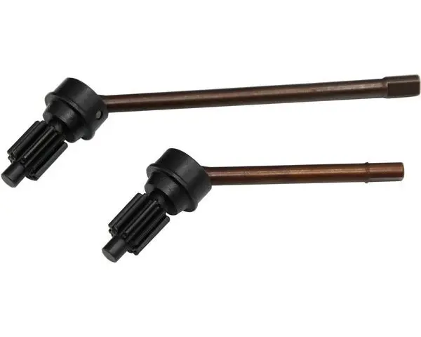 Hot Racing - S2 Spring Steel Solid Front Axle W/ Gear, For Traxxas Trx-4 1