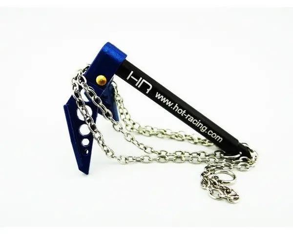 Hot Racing - Scale Portable Fold Up Winch Anchor 1/10 (Blue) 1