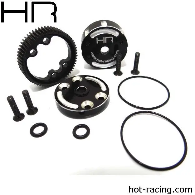 Hot Racing - Sealed Aluminum Differential Case For Traxxas 2Wd Electric 1