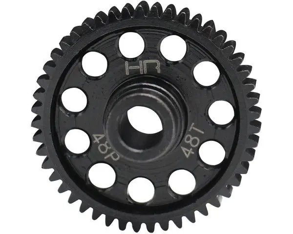 Hot Racing - Speed Run Steel Spur Gear, 48 Tooth/48 Pitch, For Traxxas 4 Tec 2 1