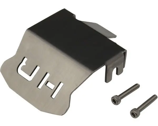 Hot Racing - Stainless Steel Armor Skid Plate, For Traxxas Trx4 (Front/Rear) 1