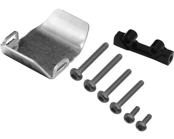 Hot Racing - Stainless Steel Front Or Rear Axle Skid Plate, For Axial Scx24 1