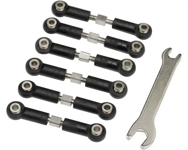 Hot Racing - Stainless Steel Turnbuckle Kit, For Traxxas 4 Tec 2 1