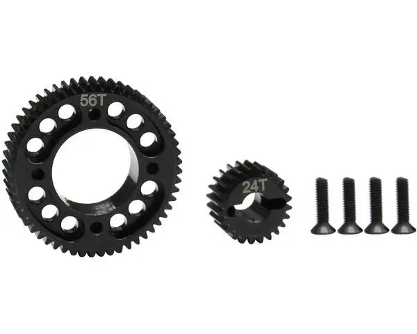 Hot Racing - Stealth X Drive Ud2 Gear Set, Machined, For Associated Enduro 1