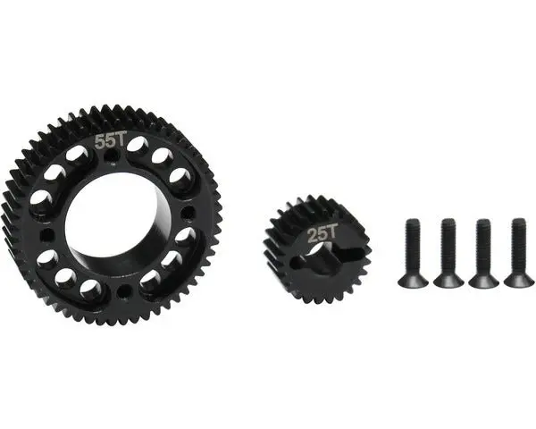 Hot Racing - Stealth X Drive Ud3 Gear Set, Machined, For Associated Enduro 1