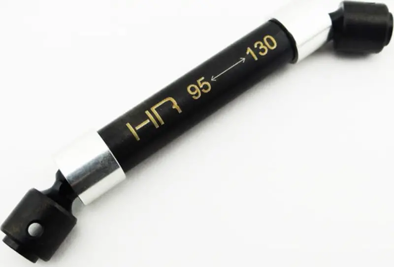 Hot Racing - Steel Center Driveshaft, 95-130Mm (Short), For Axial Scx10, Tamiya Cr01 1