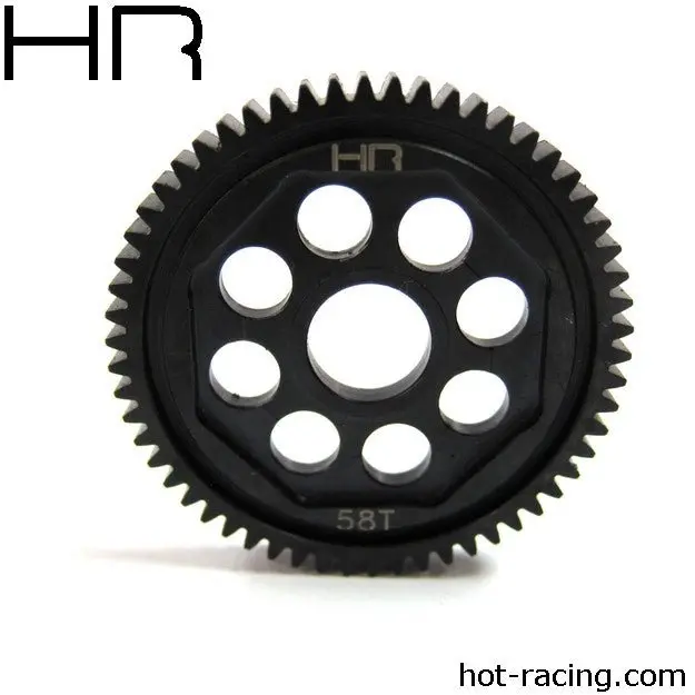 Hot Racing - Steel Main Gear 48 Pitch 58 Tooth, Mini 8Ight 1