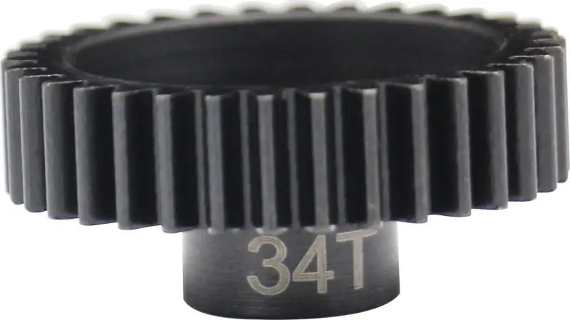 Hot Racing - Steel Pinion Gear, 34 Tooth, 32 Pitch, 5Mm Bore 1
