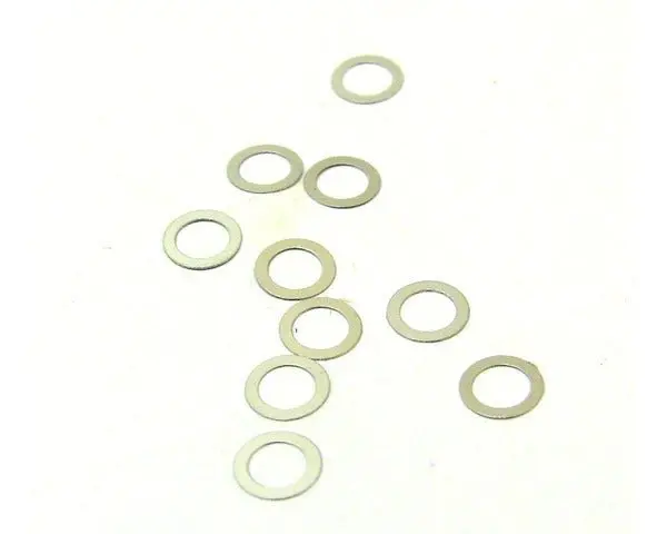 Hot Racing - Steel Shims, 4X5.4X.01Mm, 10Pcs 1