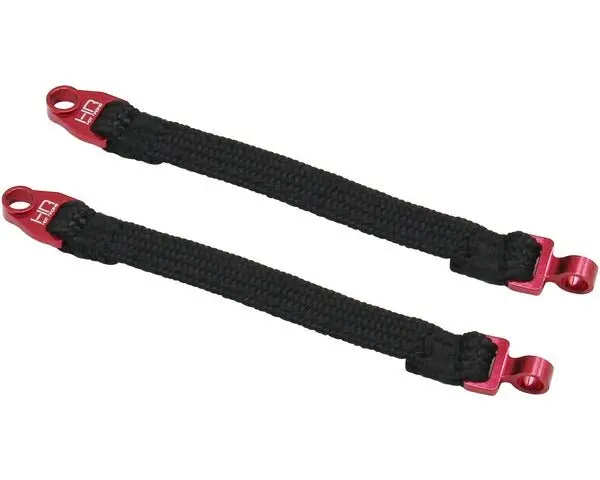 Hot Racing - Suspension Travel Limit Straps, 108Mm, For Rear Suspension On Traxxas Udr 1
