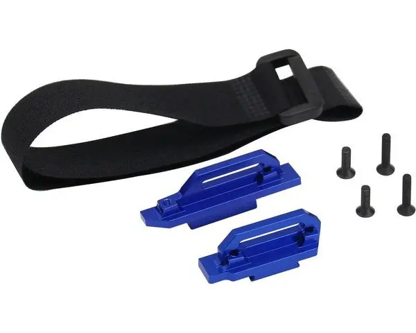 Hot Racing - Tall Battery Hold-Downs, For Slash 4X4 Lcg Chassis 1