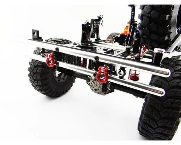Hot Racing - Tubular Rear Bumper W/ Winch & Light Mount 1