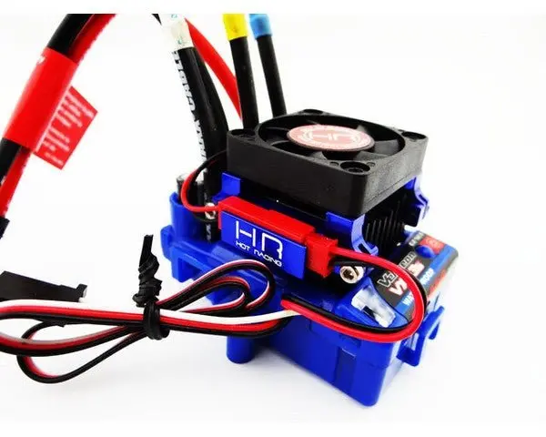 Hot Racing - Velineon Vxl-3 Esc Heat Sink, High Velocity Fan 1
