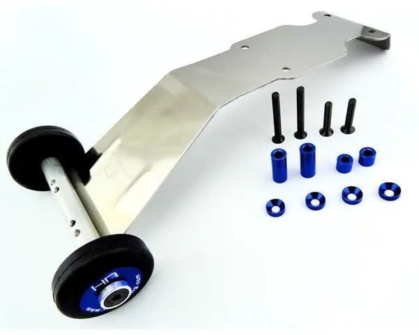 Hot Racing - Wheelie Bar, Stainless Steel, For Revo 1