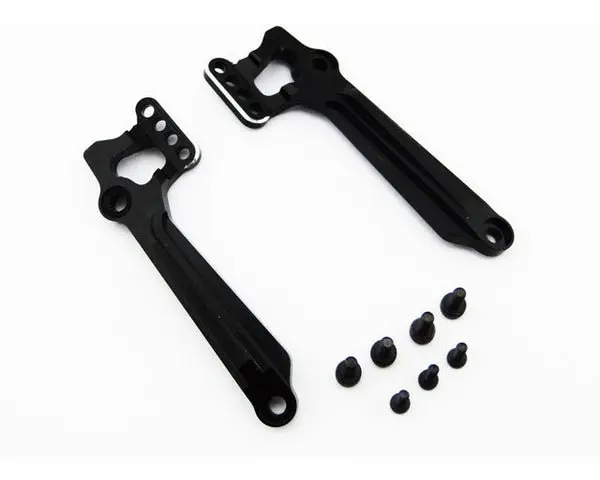 Hot Racing - Windshield Mount Brackets, Aluminum, For Axial Scx Jeep 4 Door 1