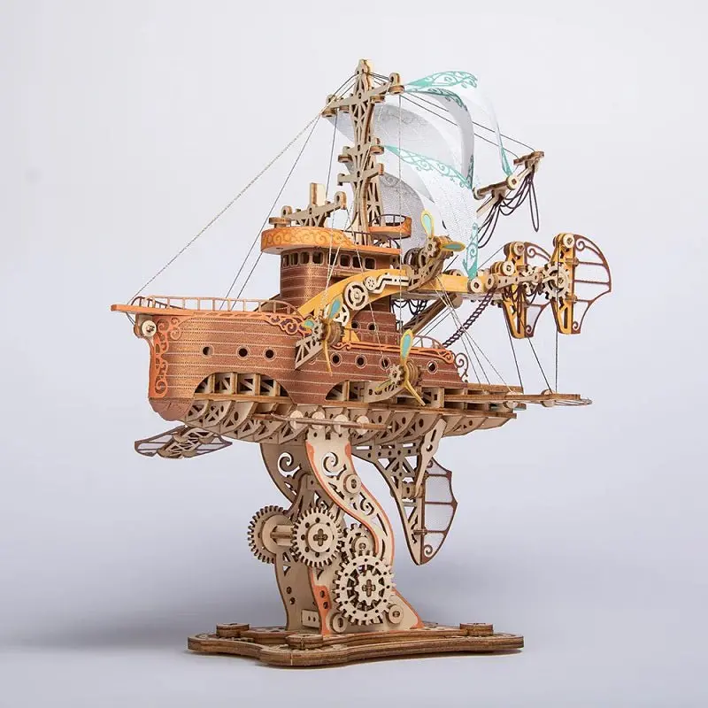 Howcat - Around The World - Mfantasy Steampunk Airship 1