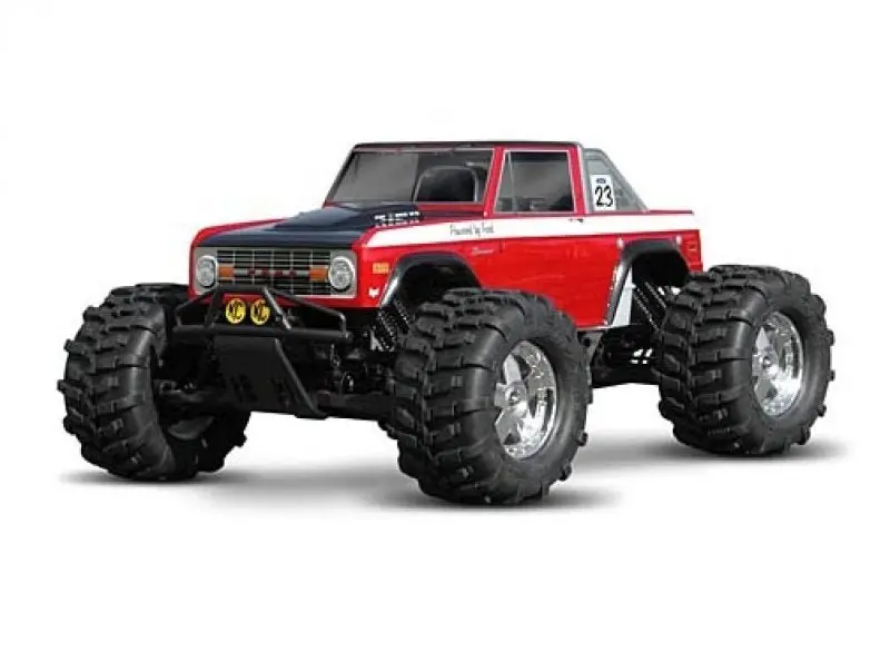Hpi Racing - 1973 Ford Bronco, Clear, Savage 1