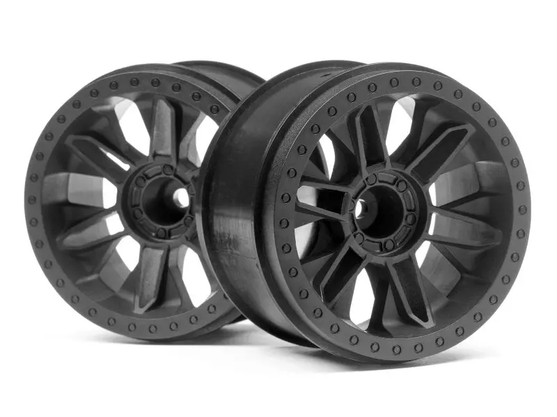 Hpi Racing - 6-Shot Jumpshot St Wheel, Black, (2Pcs) 1
