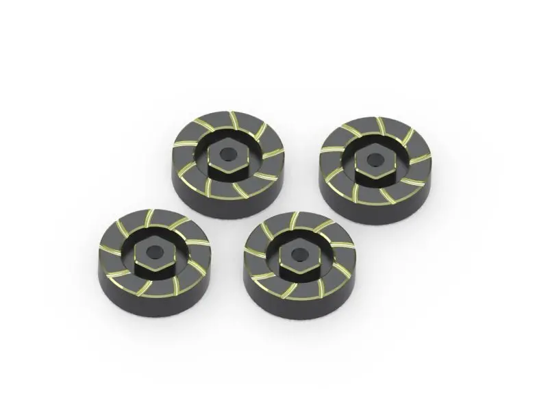 Hpi Racing - 7Mm Hex Hub Weight Set (Brass / 4Pcs), For Venture18 1