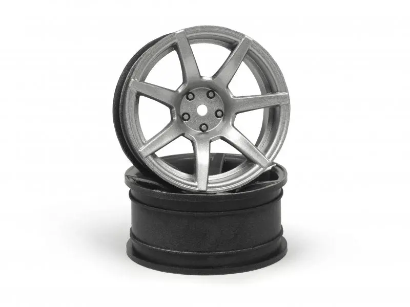Hpi Racing - 7Twenty Style55 Wheel Gunmetal (6Mm/2Pcs), For 1/10 Touring Cars 1