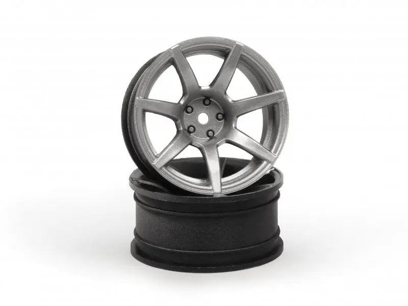 Hpi Racing - 7Twenty Style55 Wheel Gunmetal (9Mm/2Pcs), For 1/10 Touring Cars 1