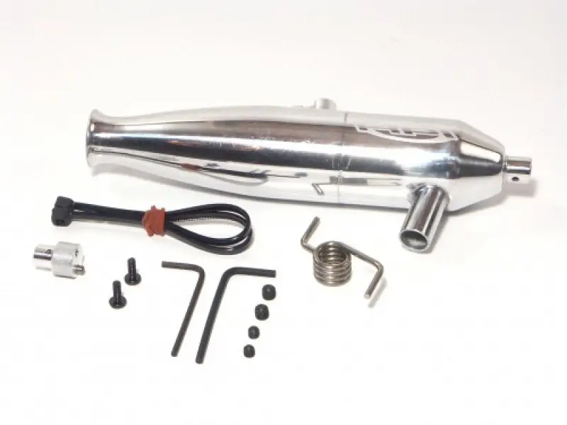 Hpi Racing - Aluminium Tuned Pipe, Polished, Savage 1
