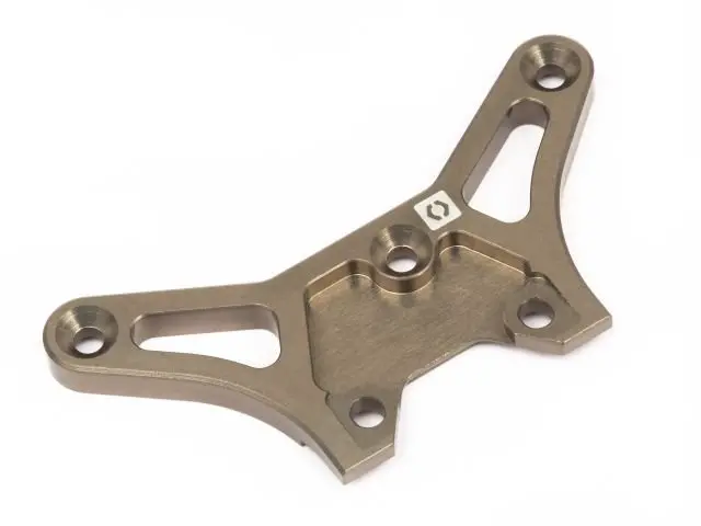 Hpi Racing - Aluminum Front Upper Brace, Hard Anodized, For The Bullet 1