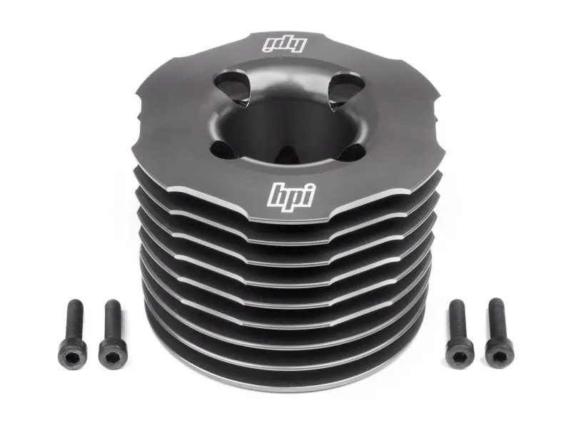 Hpi Racing - Aluminum Heatsink Head (Gunmetal/F5.9) 1
