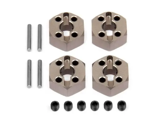 Hpi Racing - Aluminum Locking Hex Wheel Hub, 12Mm, For The Wr8 (4Pcs) 1