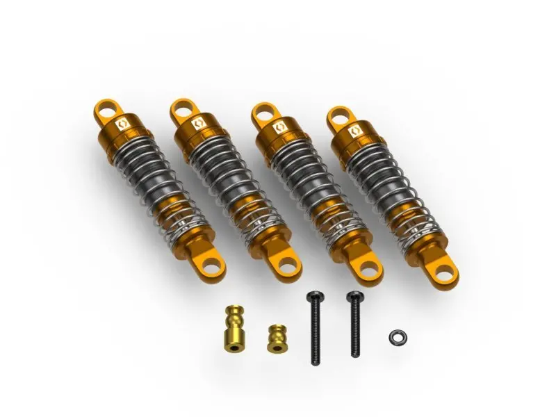 Hpi Racing - Aluminum Oil-Filled Shock Set (Assembled / 4Pcs), For Venture18 1