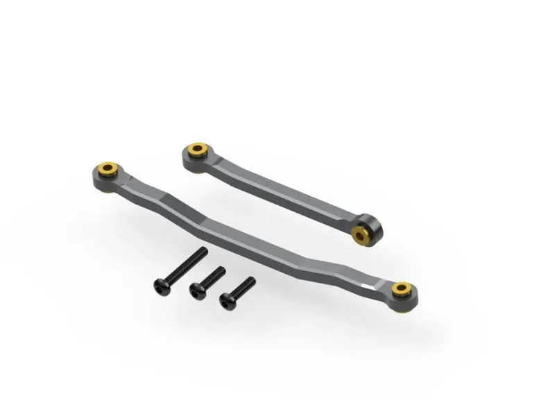 Hpi Racing - Aluminum Steering Link Set (Gunmetal), For Venture18 1