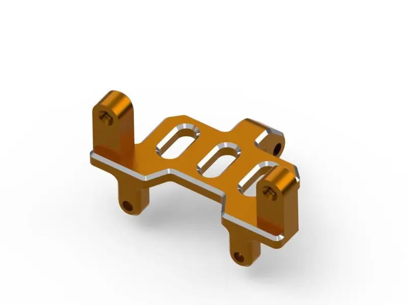Hpi Racing - Aluminum Steering Servo Mount (Orange), For Venture18 1