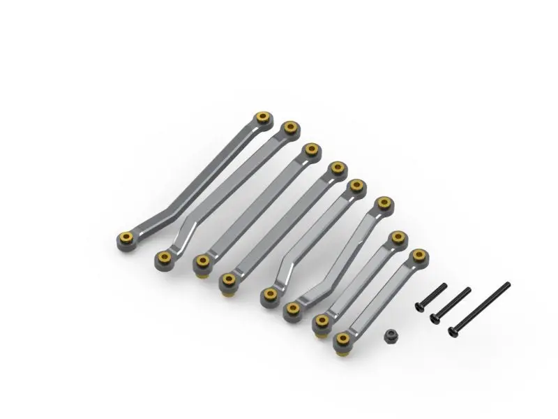 Hpi Racing - Aluminum Suspension Link Set (Gunmetal), For Venture18 1