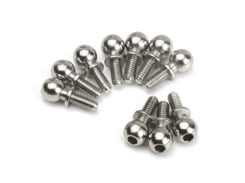 Hpi Racing - Ball Stud 4X9.7Mm (10Pcs)  For Mini King Flux Big Kahuna Bronco 4400 1